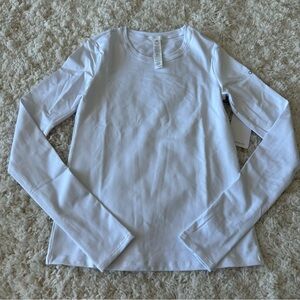 Alo Yoga White Alosoft Long Sleeve XS